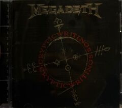 DİKKAT CD !!! Megadeth – Cryptic Writings CD