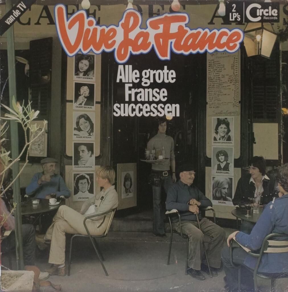 Various – Vive La France 1 - Alle Grote Franse Successen LP