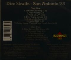 DİKKAT CD !!! Dire Straits – San Antonio '85 CD